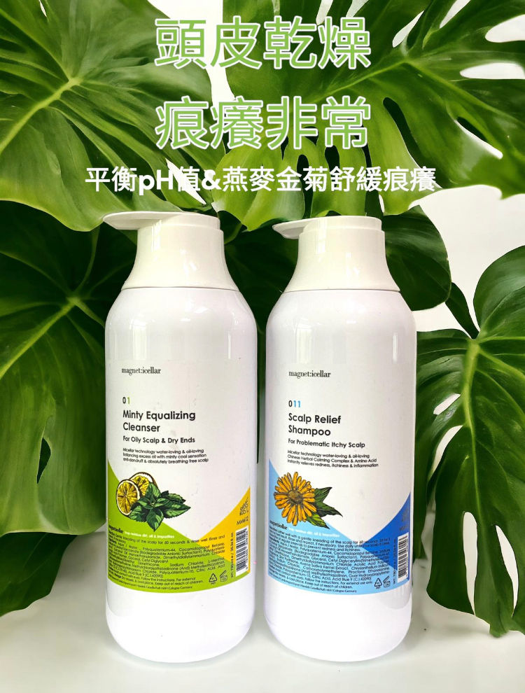 縮圖：ShineMoist Magnet:icellar™ :  Minty Equalizing Cleanser 薄荷清涼角質淨化洗髮水330ml/750ml