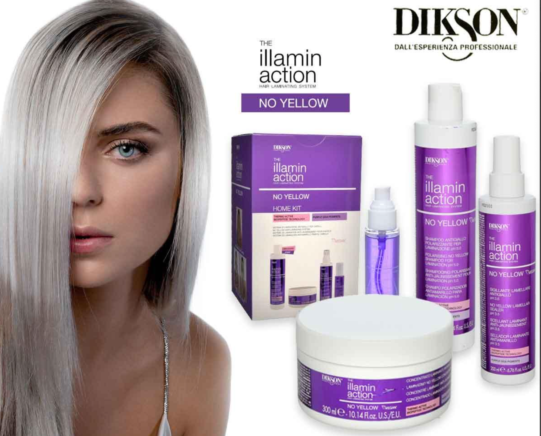 Dikson Illaminaction 漂後去黃純素家用組合