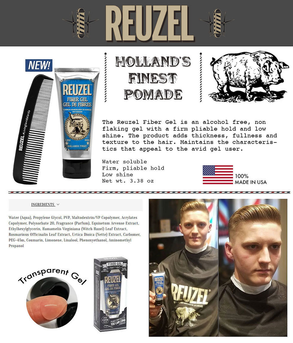 Thumbnail: REUZEL Fiber Gel fiber elastic gel 100mL