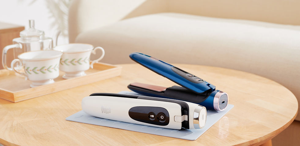 縮圖：QUICO 無線充電造型器  （珍珠白/ 寶石藍）