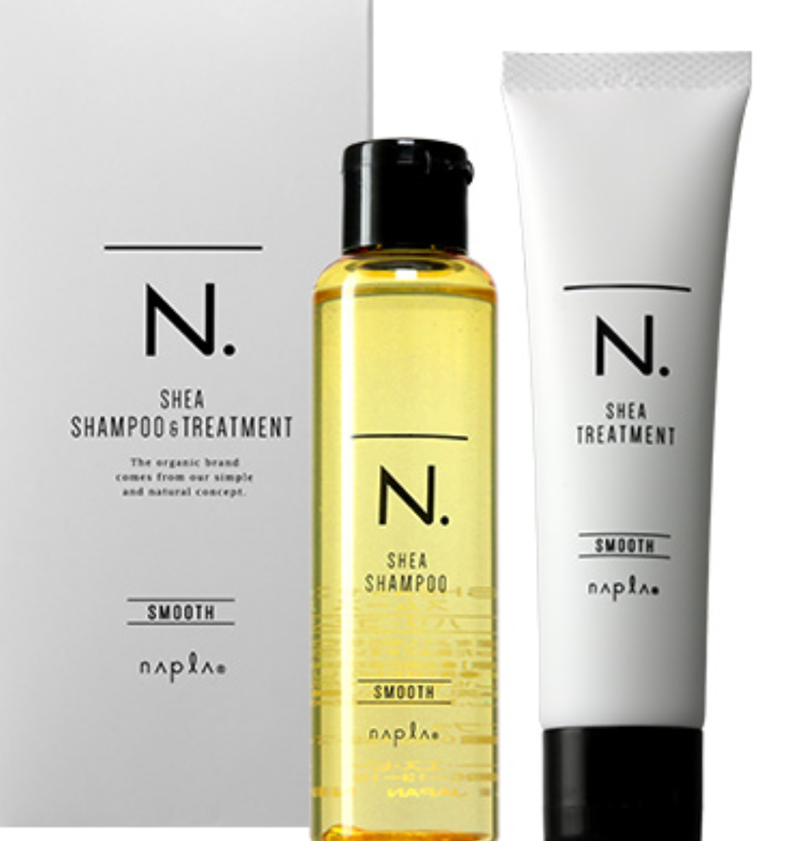 Japan Napla N Shea smooth Shea Butter Smoothing Wash Set 80ml+65g
