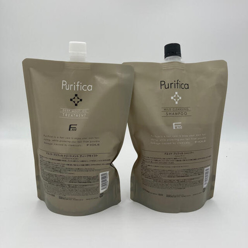 Fiole Purifica Mild Cleansing Shampoo 漂染後鎖色洗頭水400ml/ 800ML