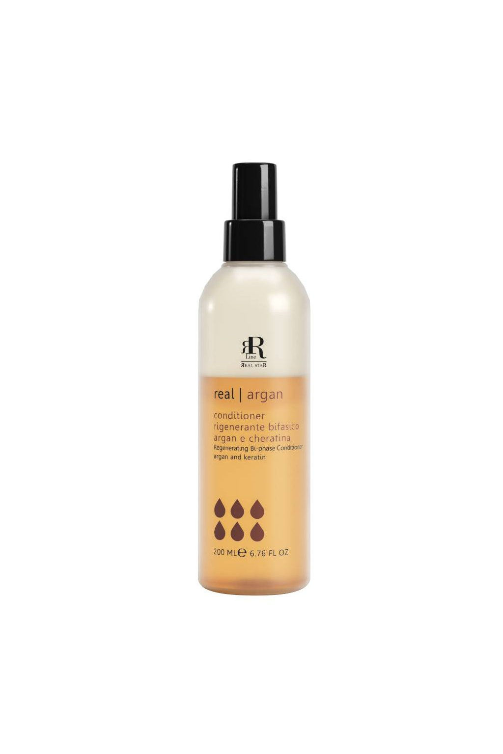 Italian RR LINE Argan Star Argan Keratin No-Rinse Hair Care Spray 200ML