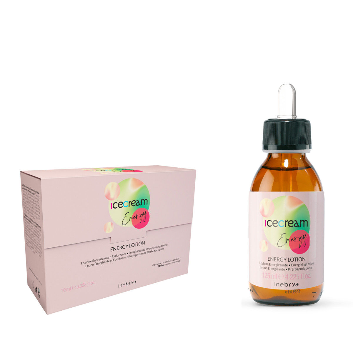 Inebrya Ice Cream Energy Lotion 125mL/ 12x 10Ml