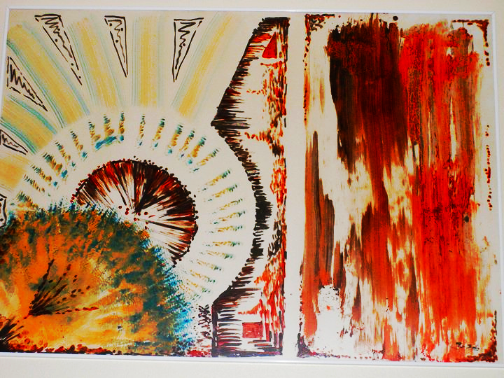 Pintura s/papel, ecoline