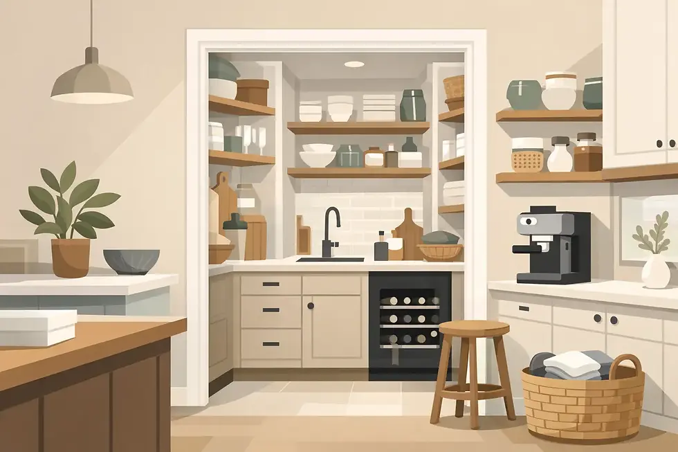 How to Design a Butler’s Pantry Well