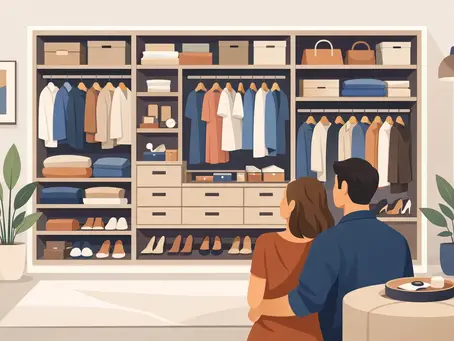 Best Wardrobe Internals for Couples That Work