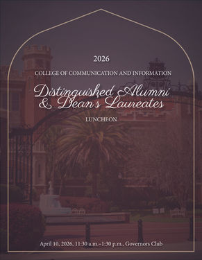 Distinguished Alumni & Dean's Laureates Program