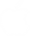 White Apple logo