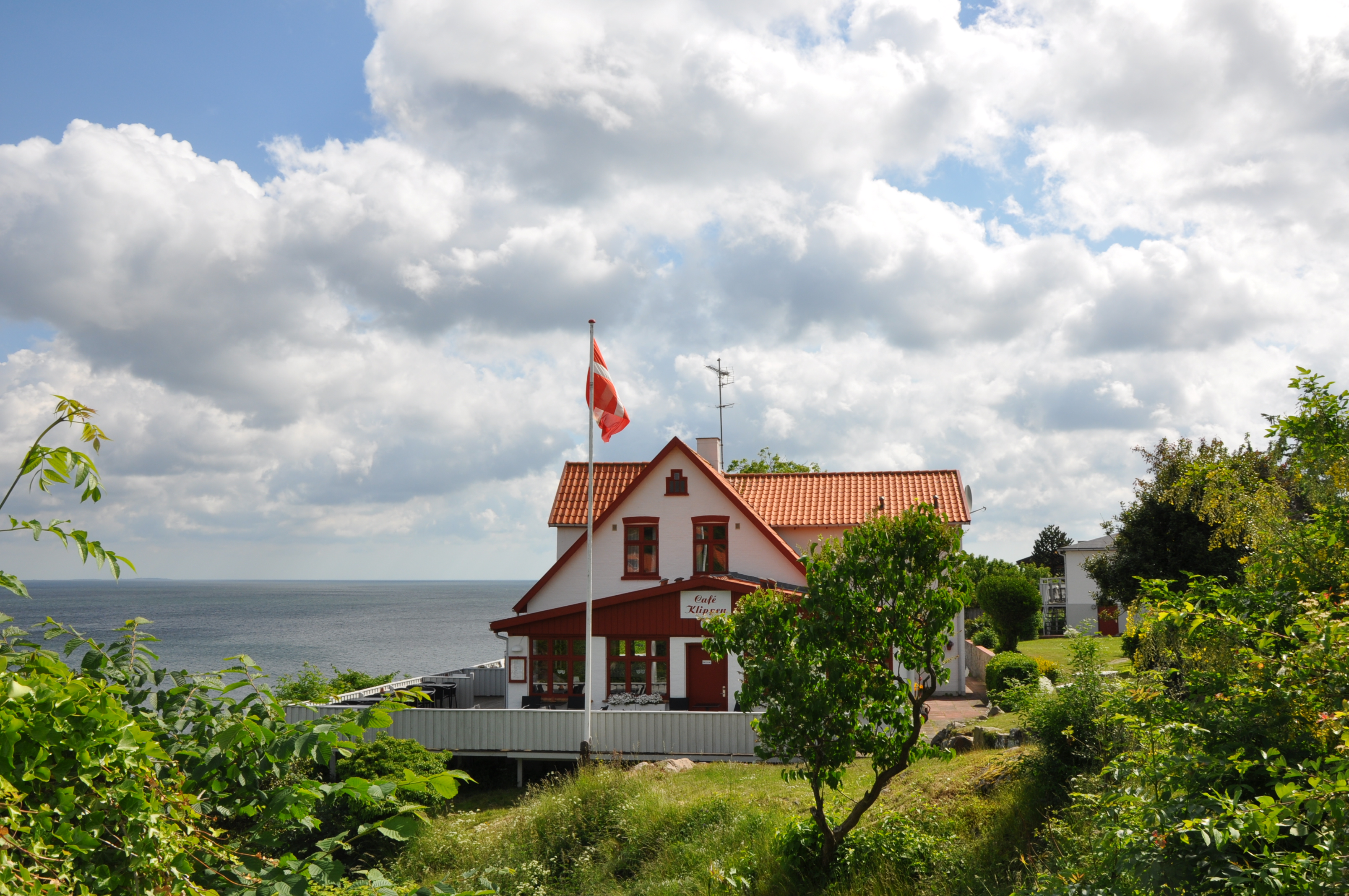 Hotel Klippen in Gudhjem, Denmark