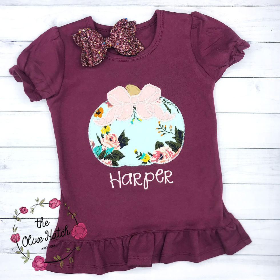 Thumbnail: Pumpkin Shirt (ONLY) M2M Matilda Jane