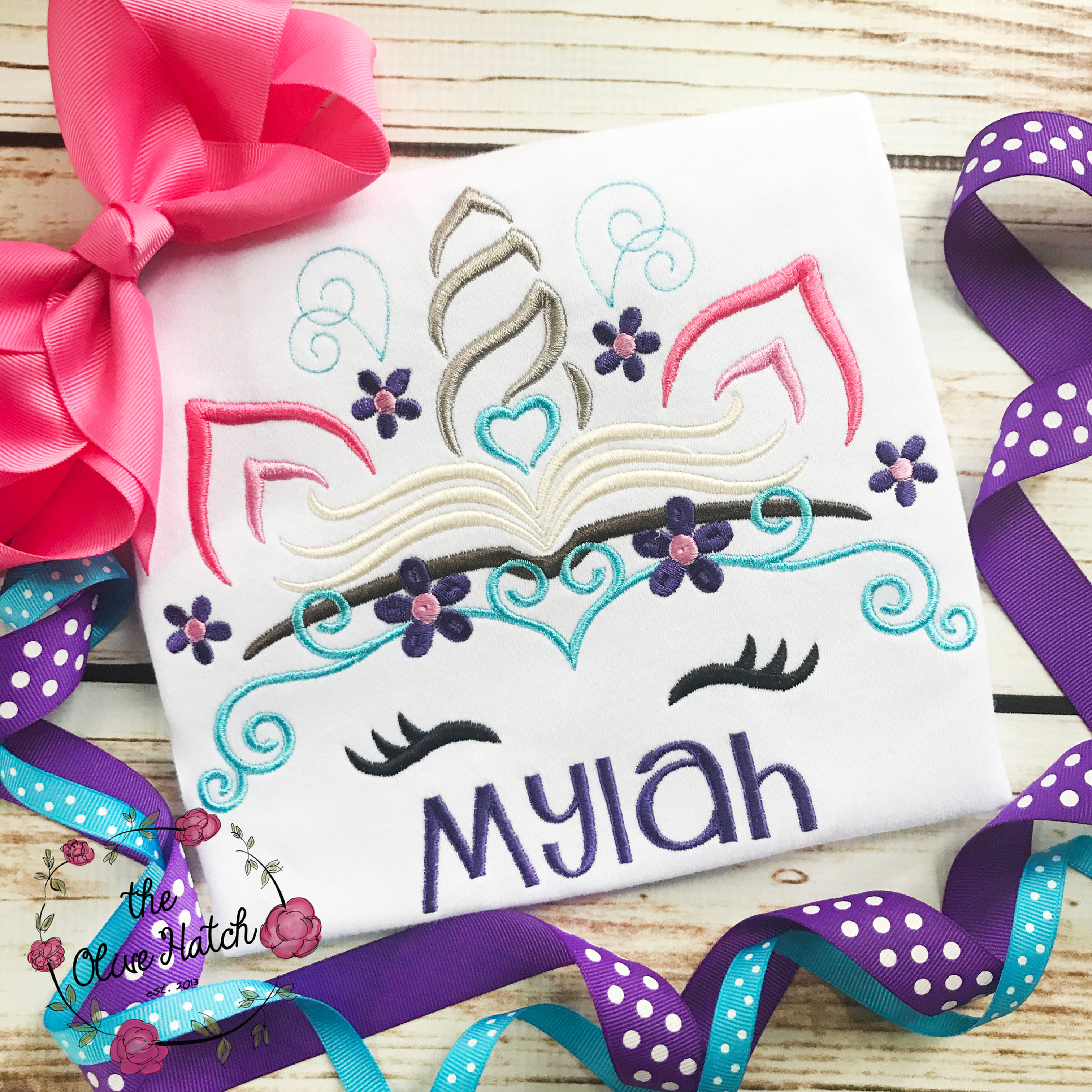 Unicorn Back to School Sketch Design