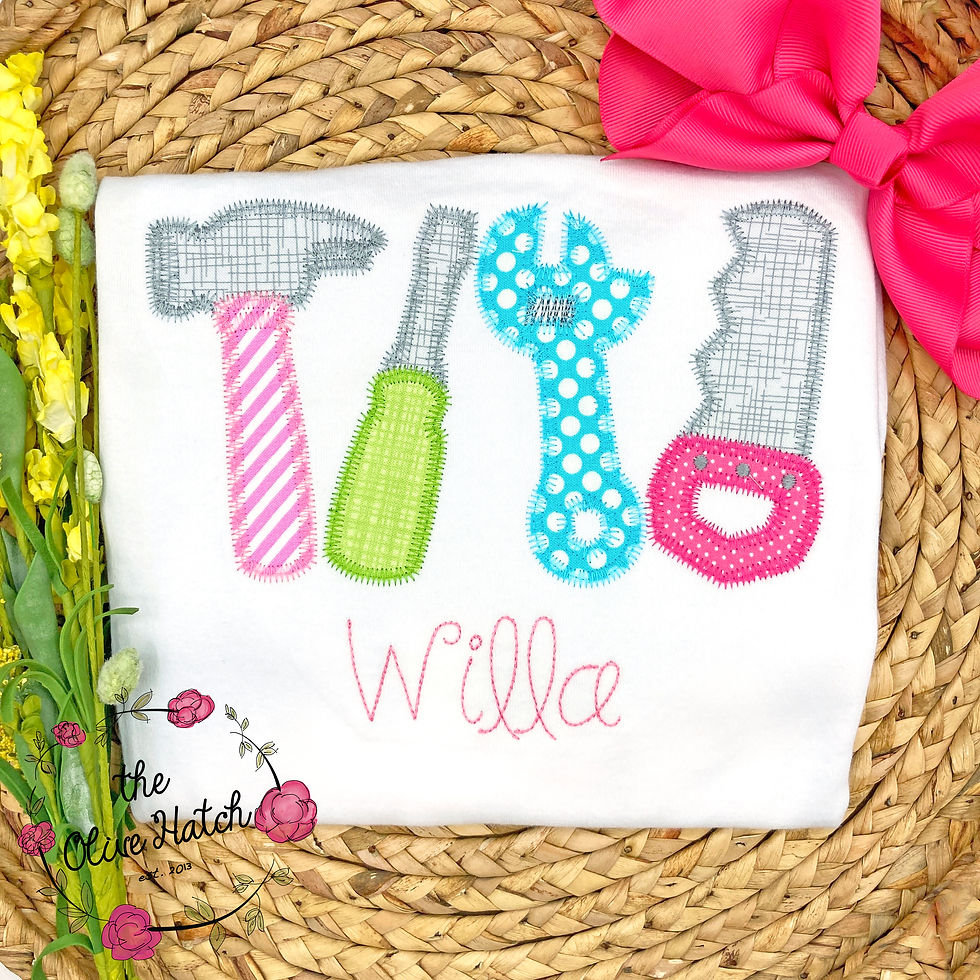 Tools Applique Shirt