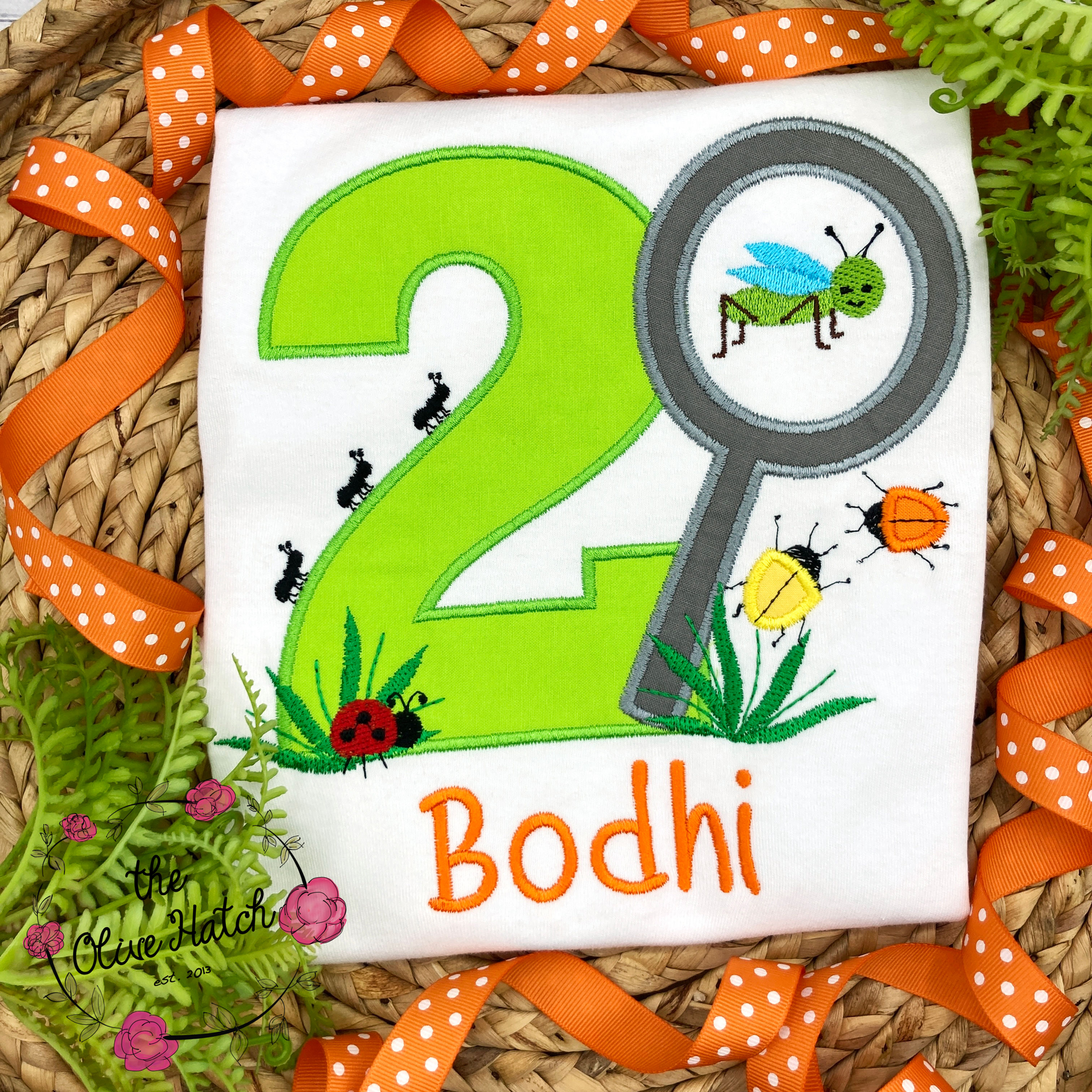 Bugs Birthday Shirt -- Applique