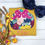 Thumbnail: Floral Pumpkin with Bow -- Zig Zag Stitch Applique
