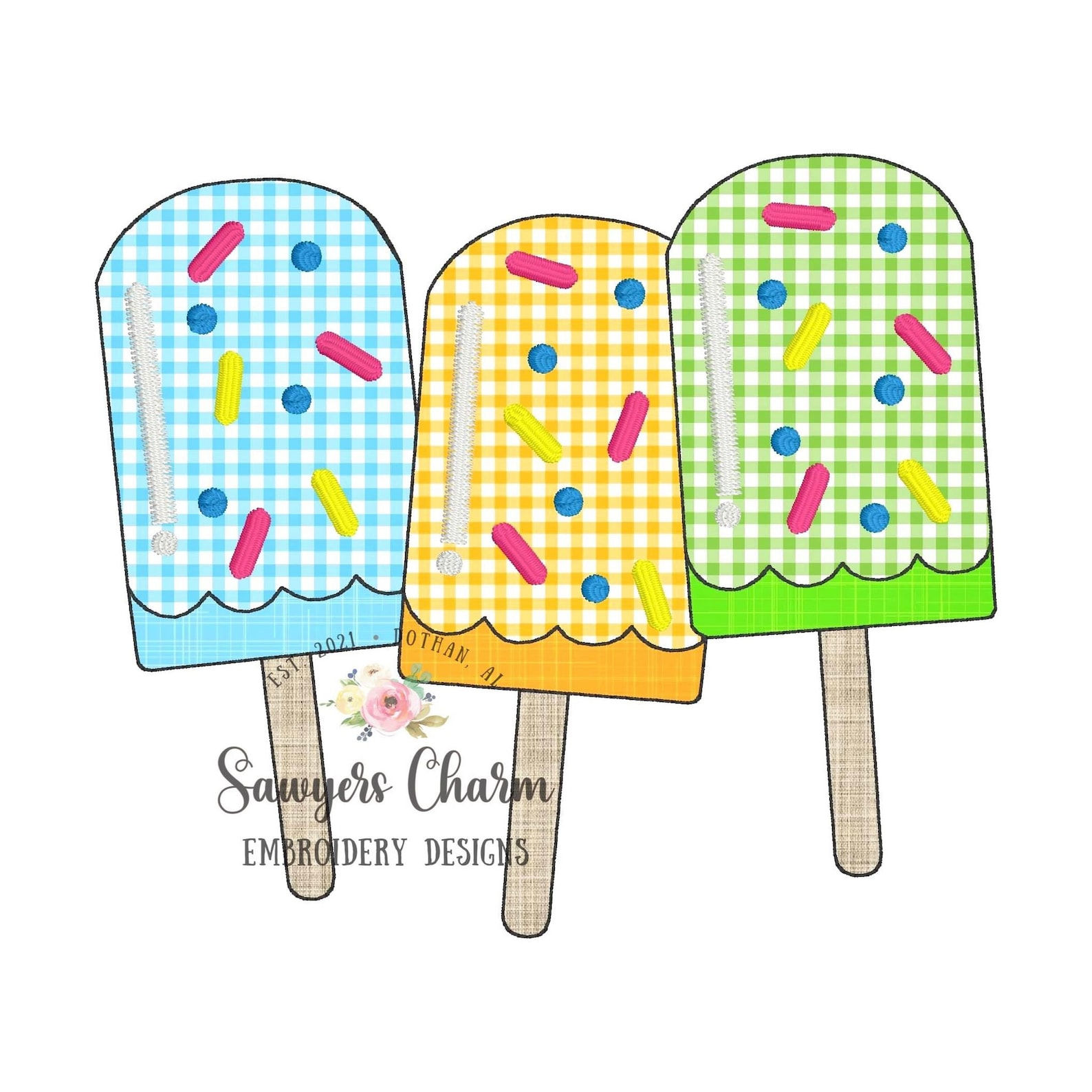Popsicle Applique Shirt