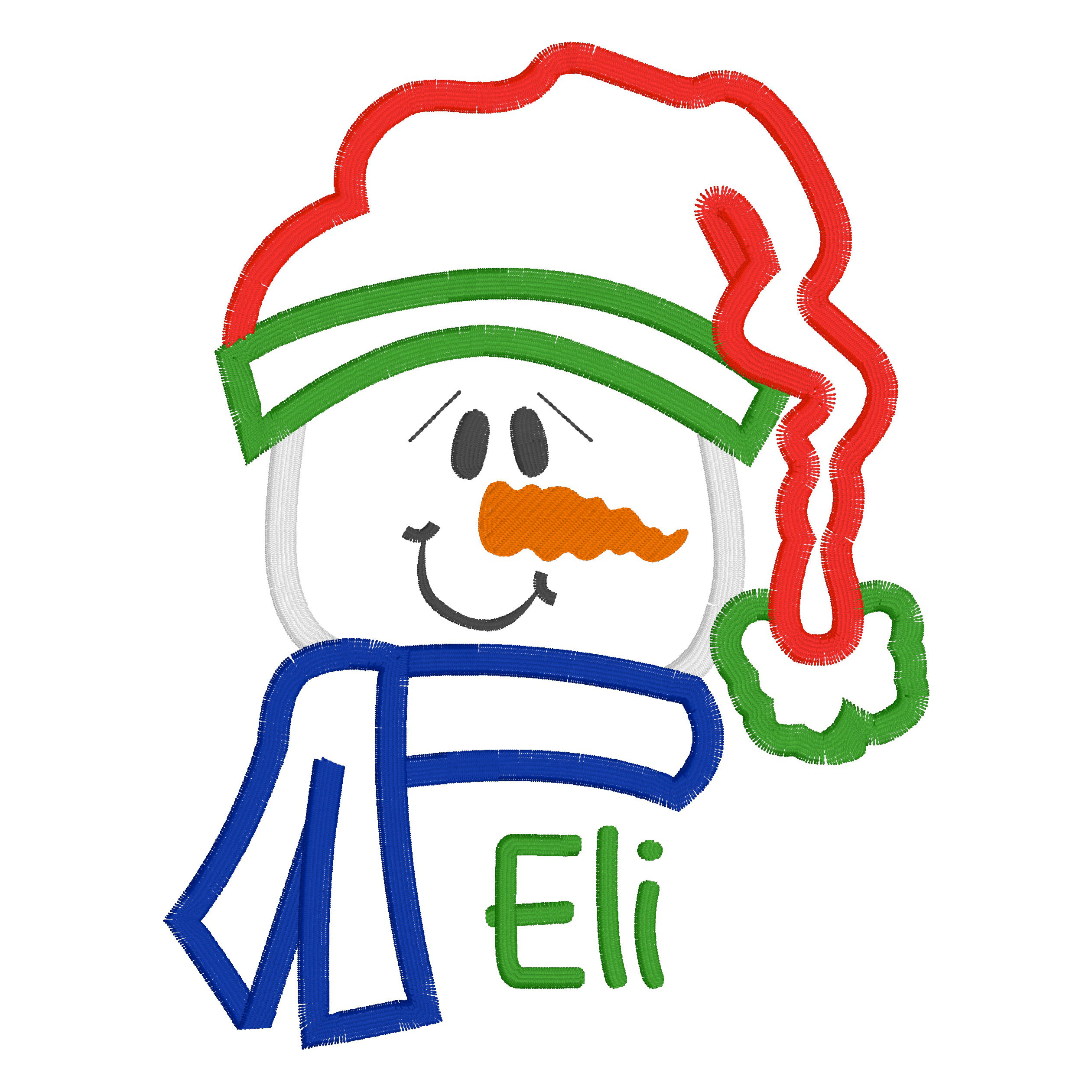Snowman Applique Shirt