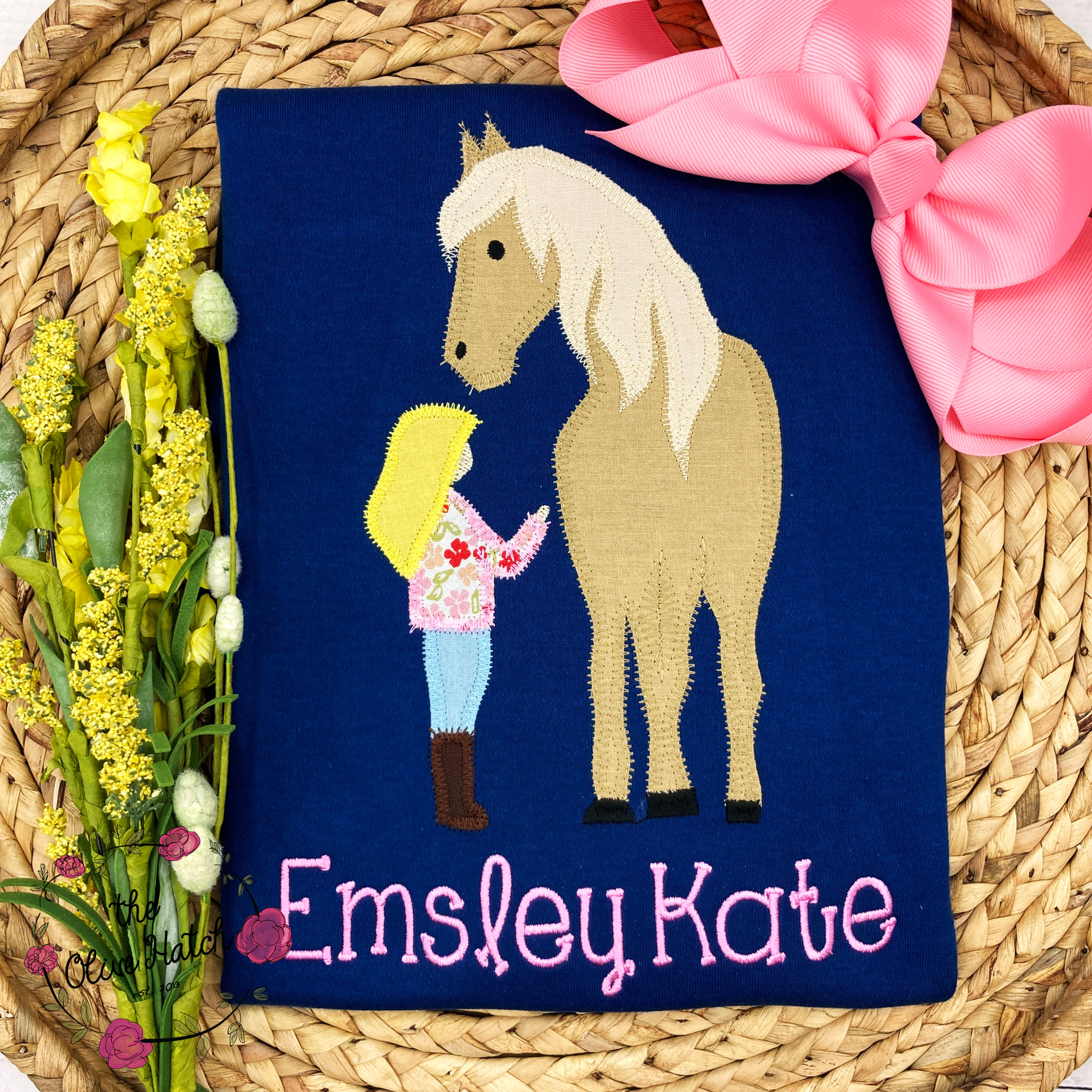 Horse Applique Shirt