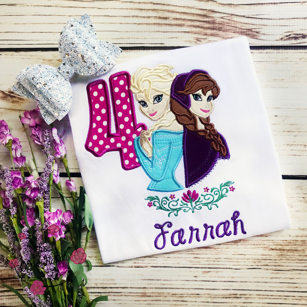 Thumbnail: Princess Birthday Applique
