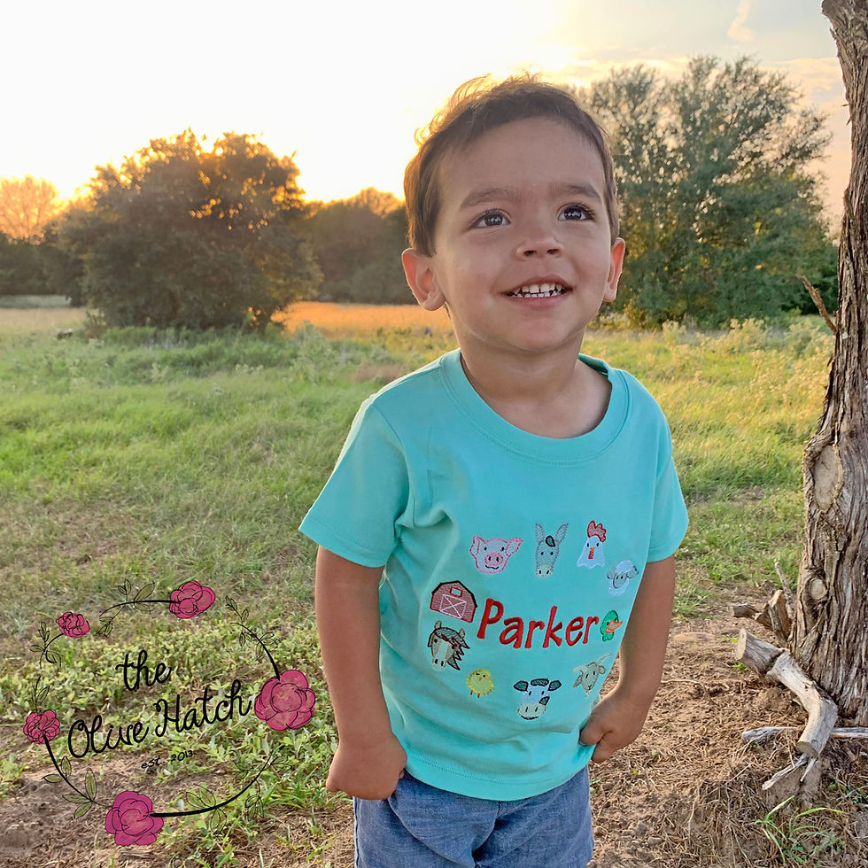 Thumbnail: Farm Embroidery Shirt