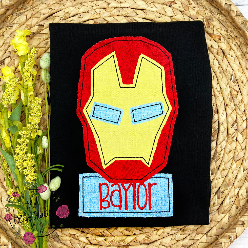 Thumbnail: Iron Kid Applique Shirt