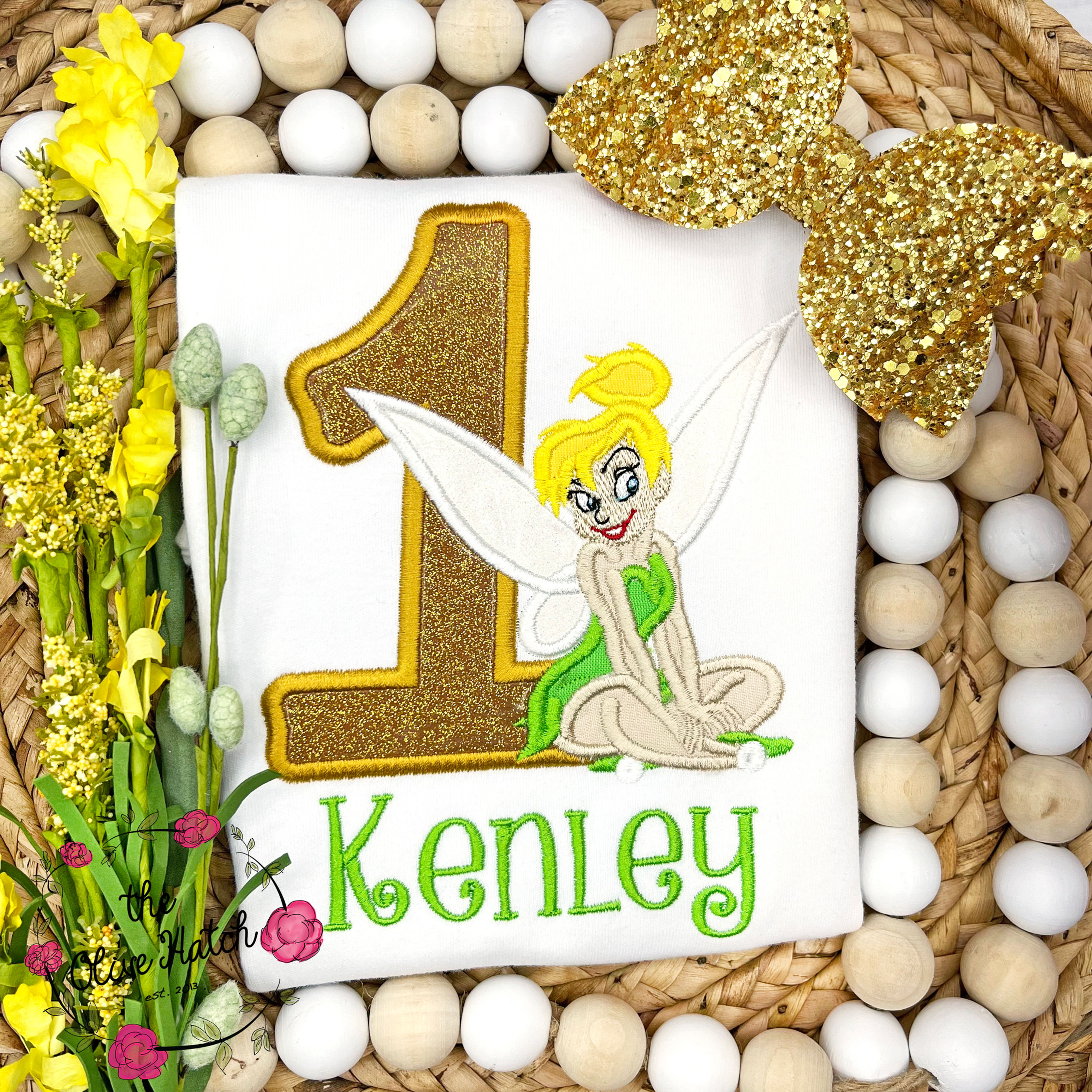 Fairy Birthday Applique