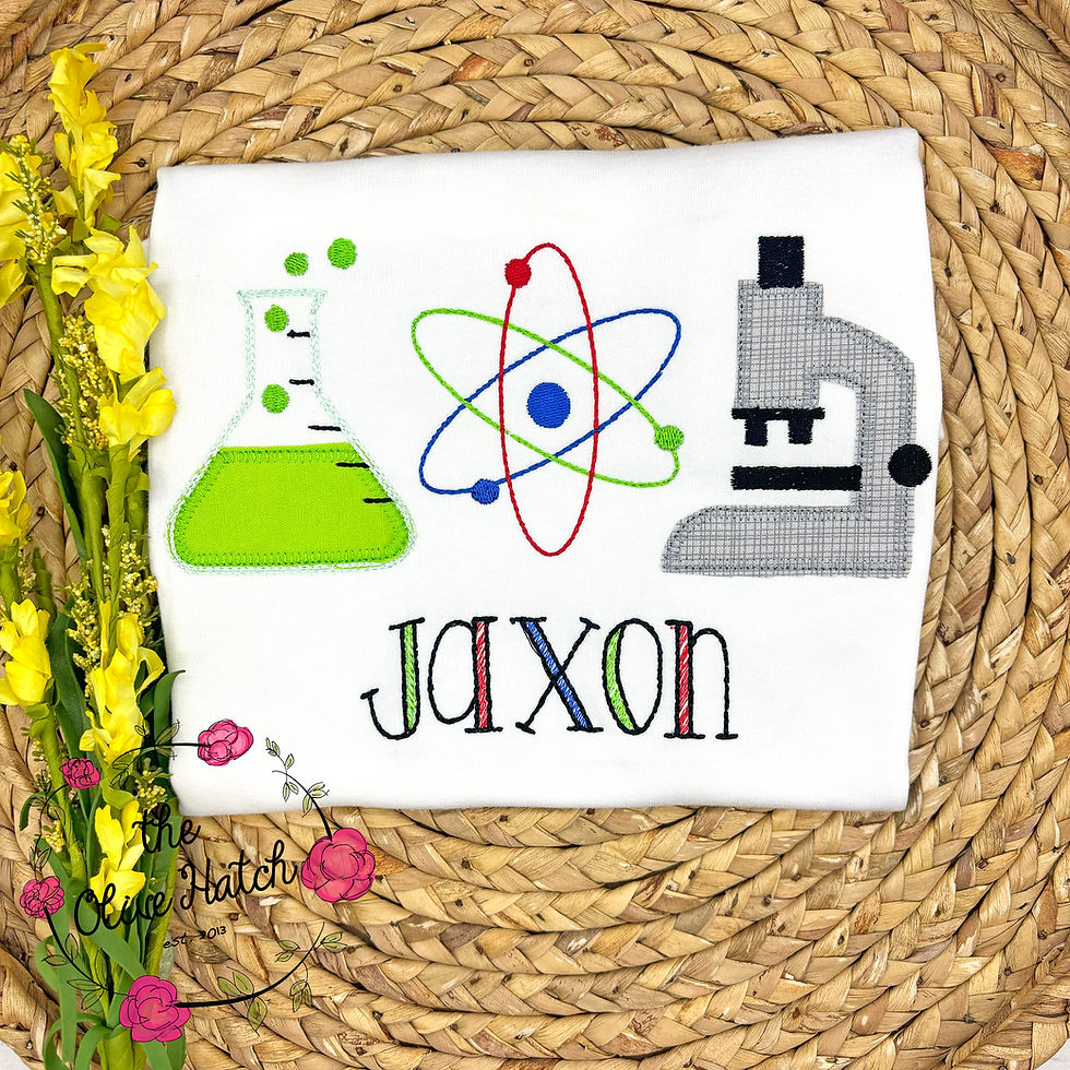 Thumbnail: Scientist School Applique Shirt