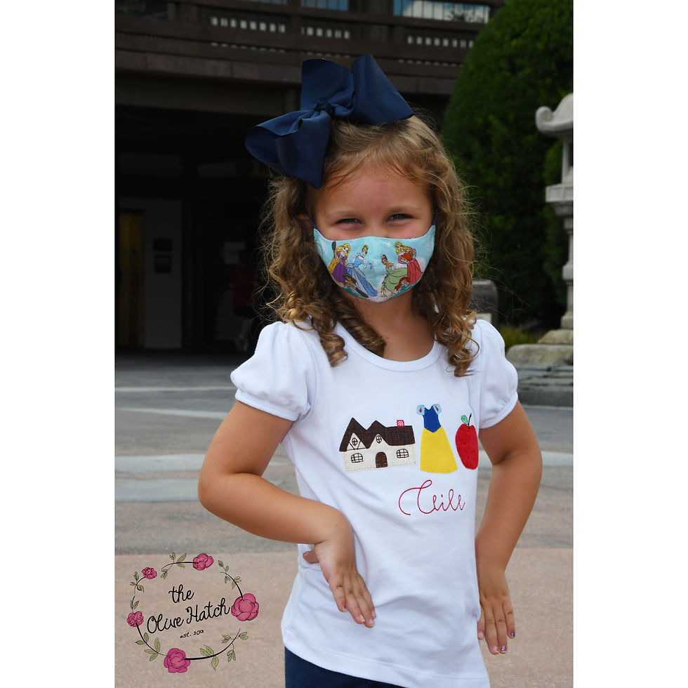 Thumbnail: Snow Princess Shirt-- Applique