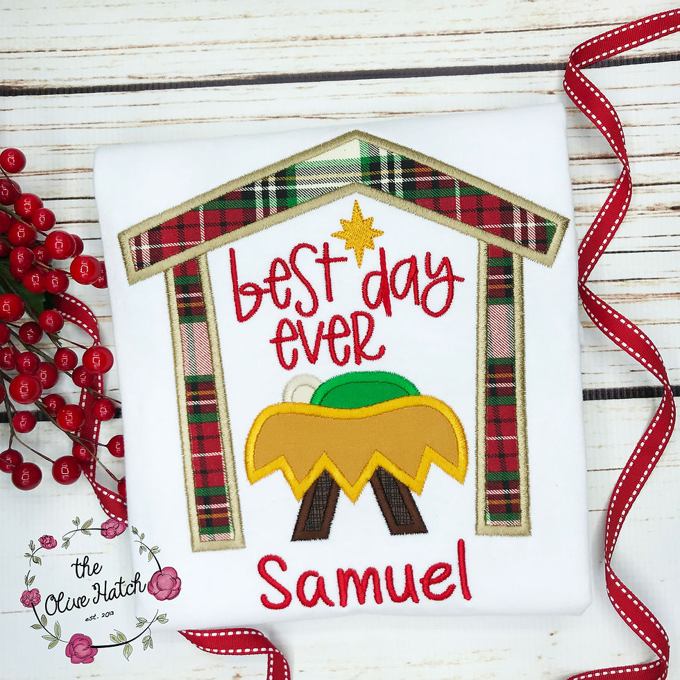 Best Day Ever -- Applique