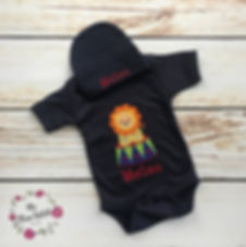Circus Lion Baby Outfit
