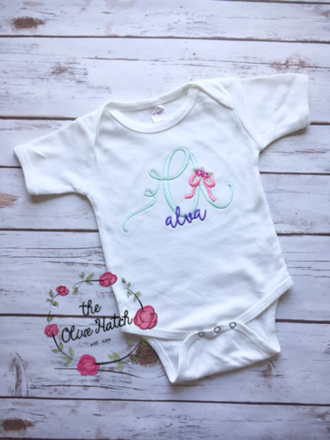 Thumbnail: Floral Baby Outfit