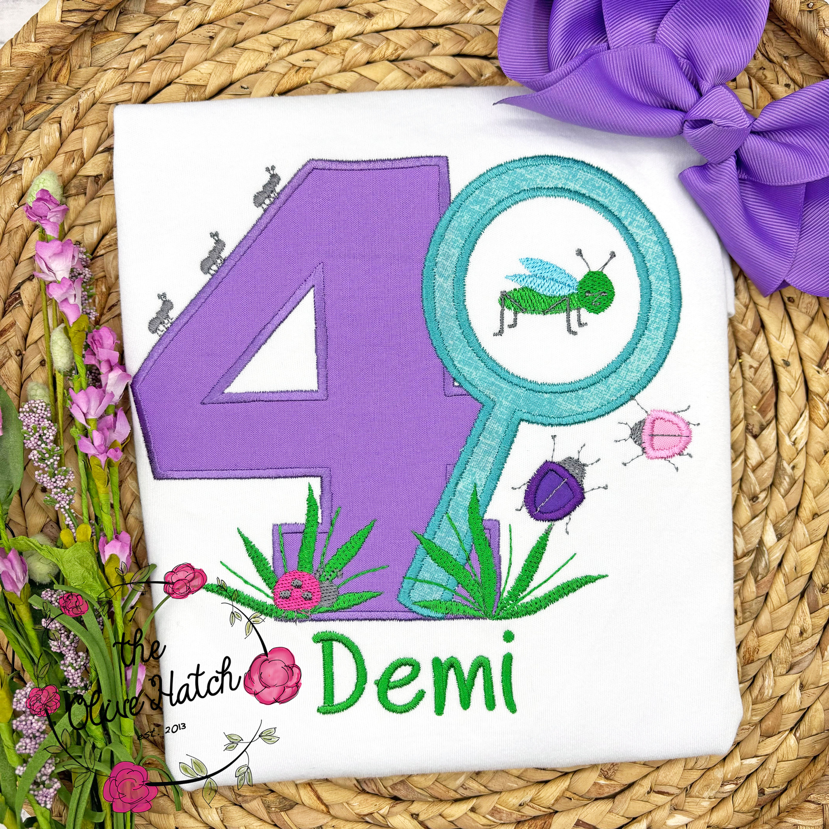 Bugs Birthday Applique Shirt