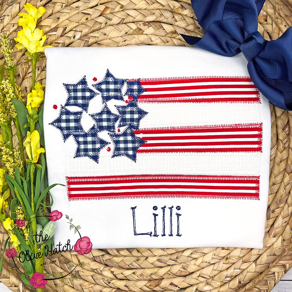 Thumbnail: Flag Applique Design
