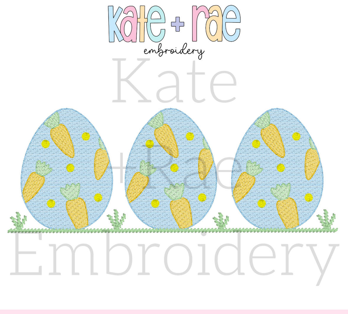 Easter Egg Embroidery Shirt