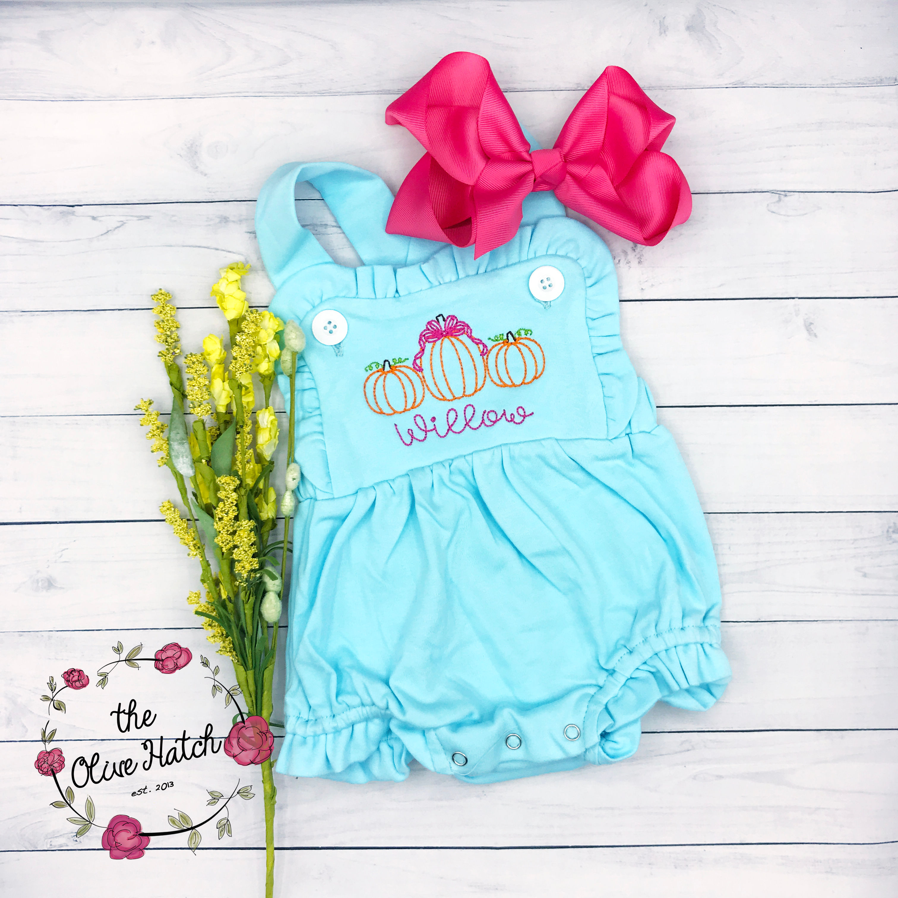 Pumpkin Sunsuit