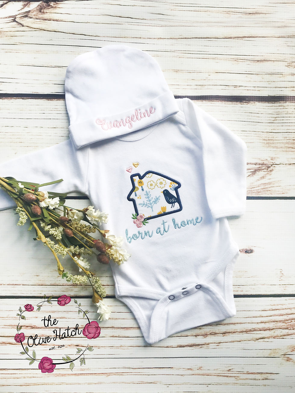 Thumbnail: Born at Home Baby Outfit