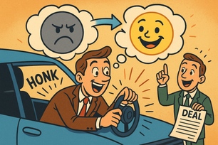 Honk your horn three times – how to create a positive mindset and sell more with MEDDICC