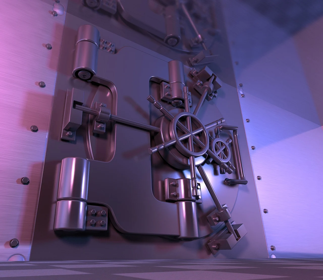 Vault bank safe
