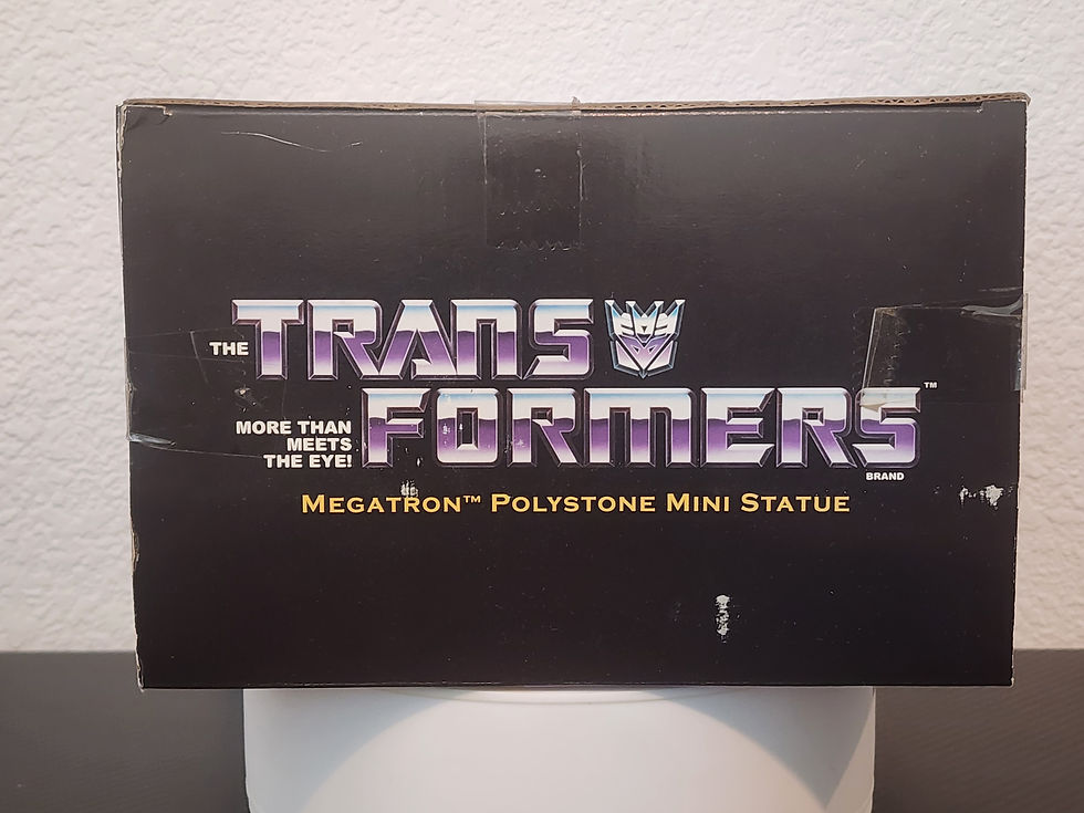 Thumbnail: SDCC 2005 Megatron Polystone Mini-Statue 435/500