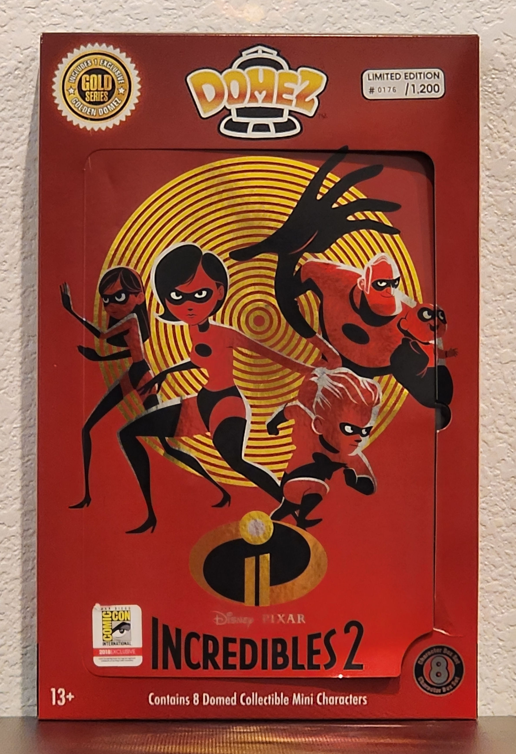 SDCC 2018 Exclusive Domez Incredibles 2 Limited 0176/1200