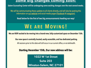 Big News (Part I)! We are Moving!!