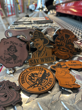 custom patches displayed for reference