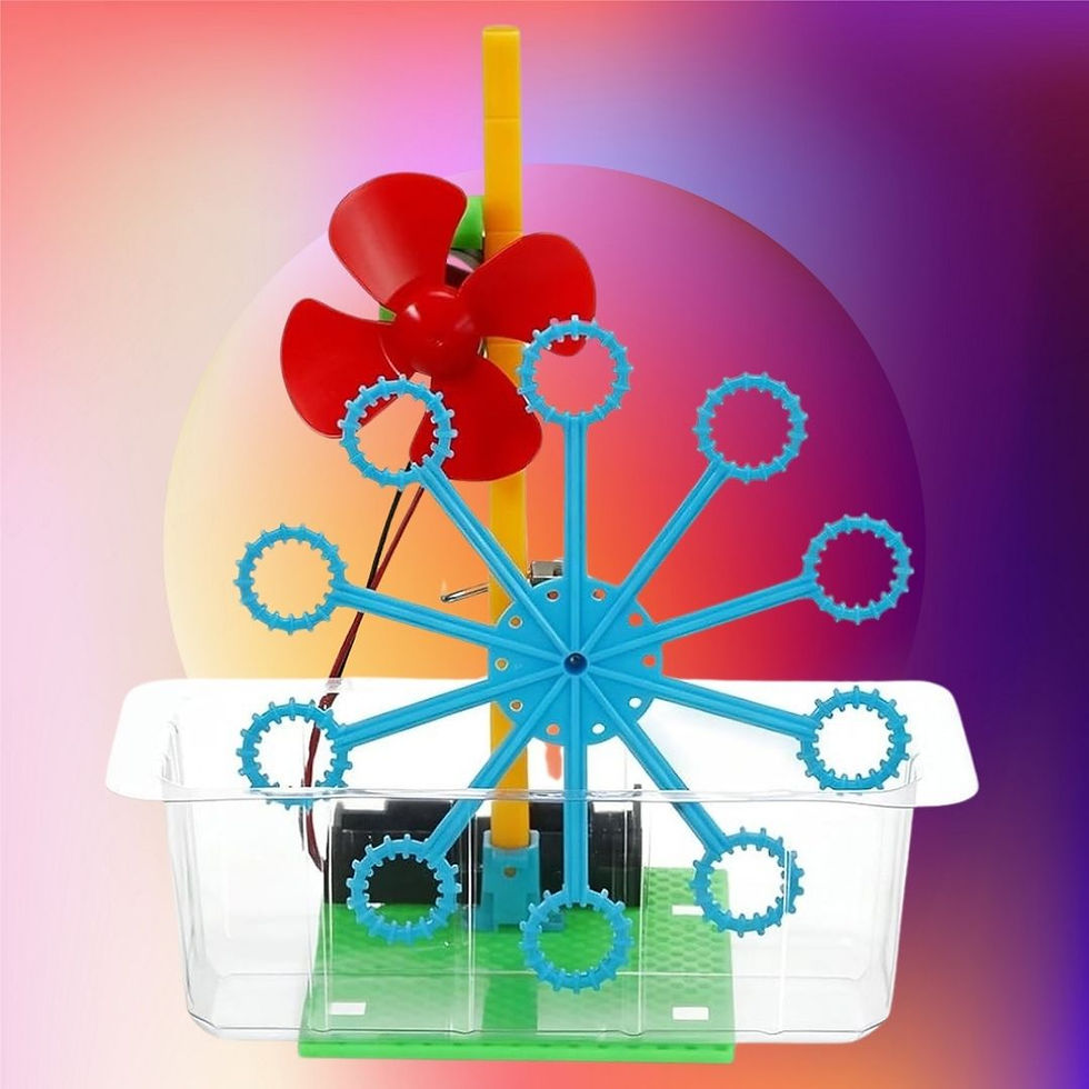 STEM Discovery: Hand-Crank Bubble Machine (Registration Required)