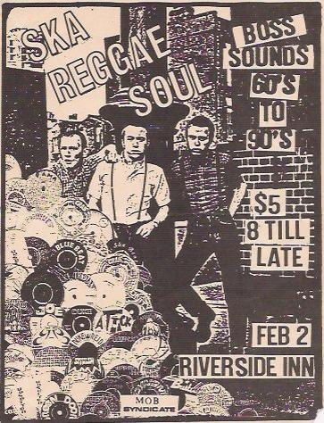 Ska Reggae Soul flyer