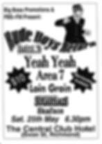 Rude boys return Ska fest '96 Flyer