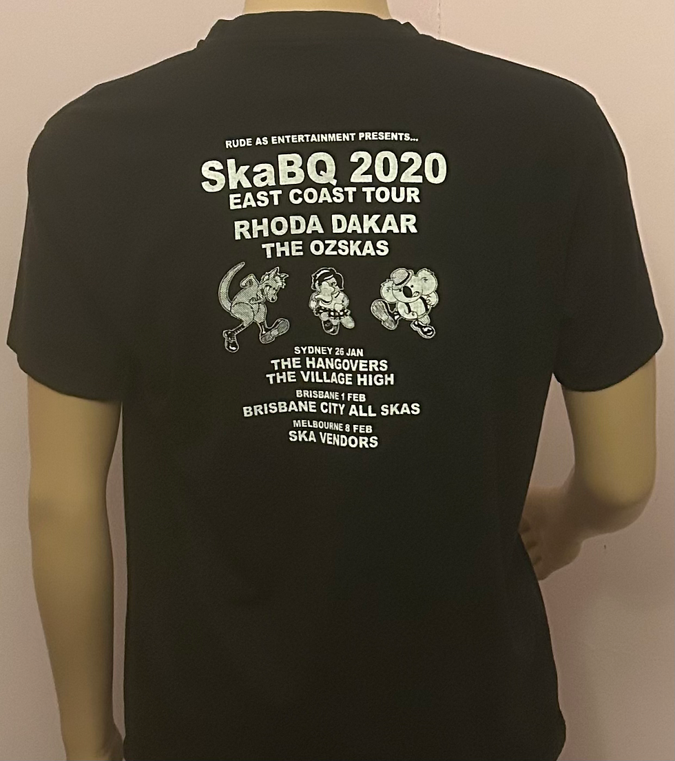 Thumbnail: Ska-B-Q 2020 T-Shirt back