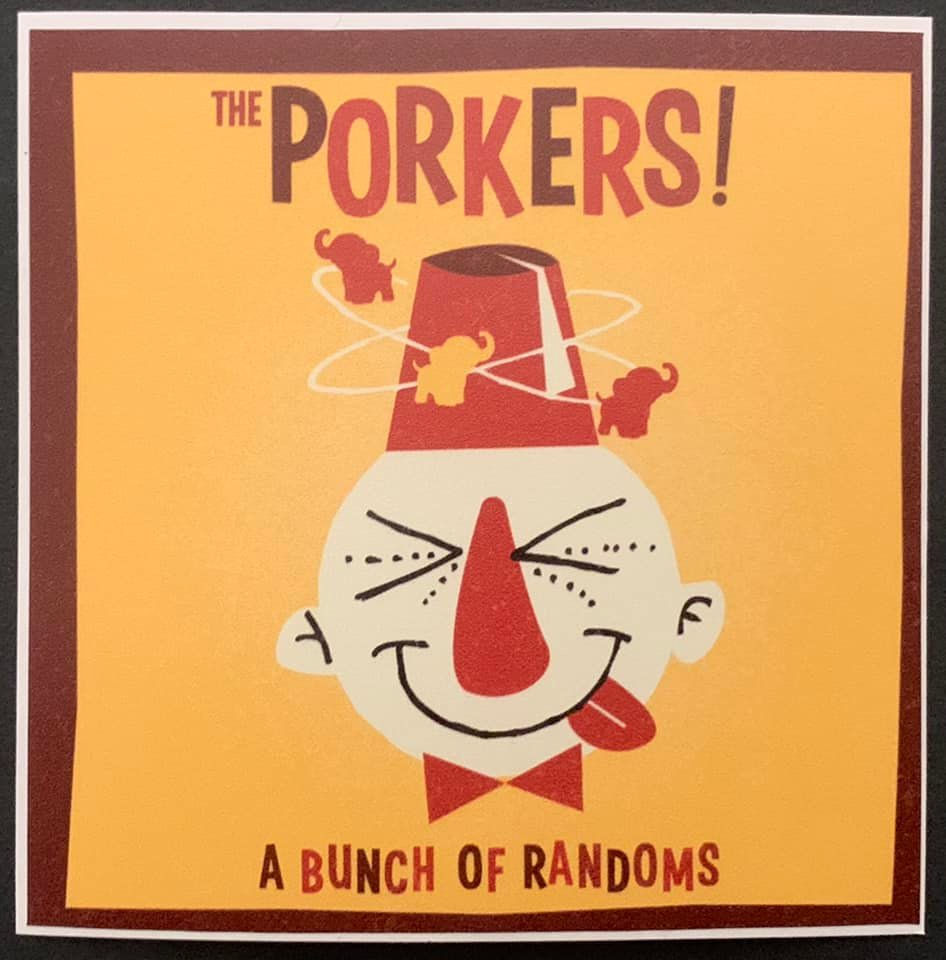1 of 7 stickers in a set of Stickers by The Porkers