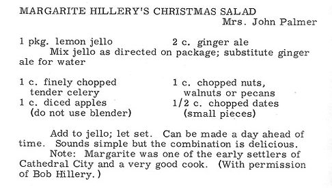 Margarite Hillery's Christmas Salad