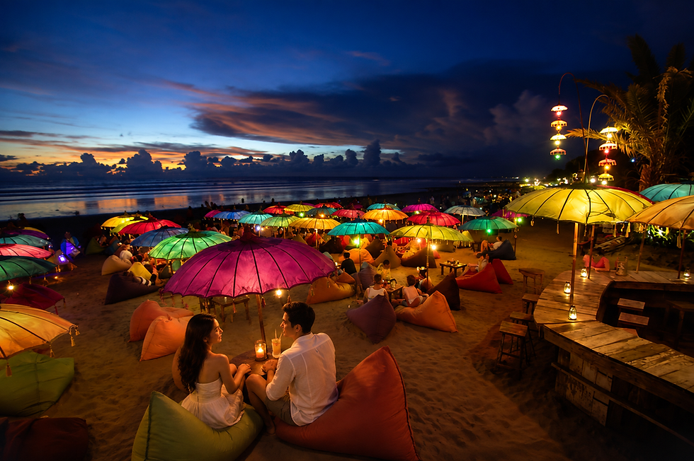 Seminyak Beach Bali Honeymoon Tour