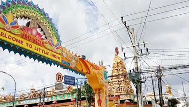Medan Little India Gate 